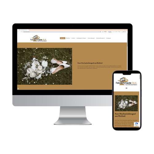 Unser Fotoprojekt; Fotoschmiede OWL; Website erstellen